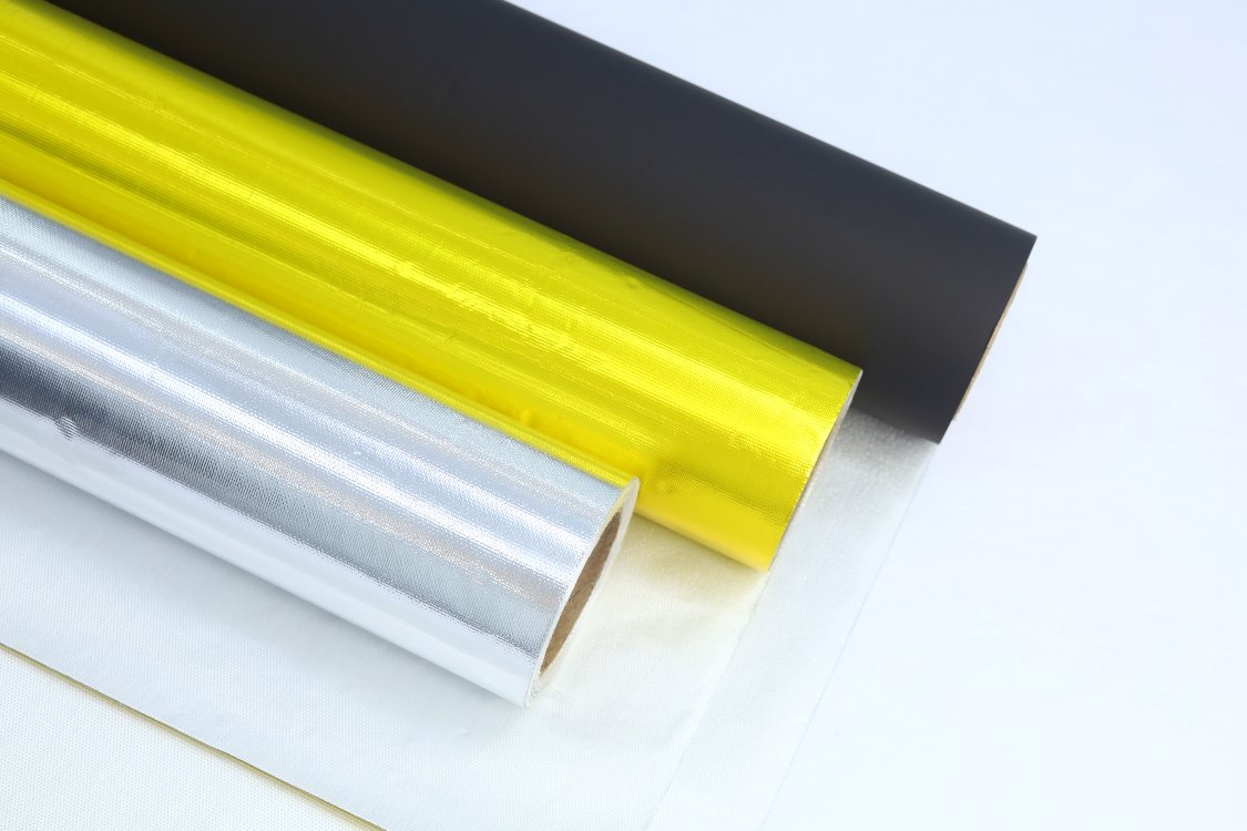 Double-Sided Foil Fabric